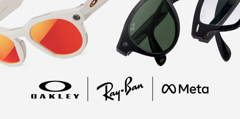 Óculos Meta Oakley e Ray-Ban